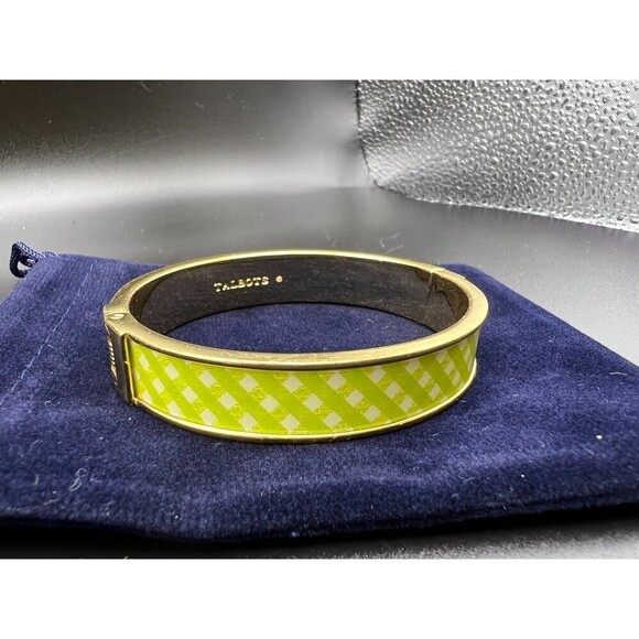 Talbots Gingham Enamel Bangle - Picture 5 of 7